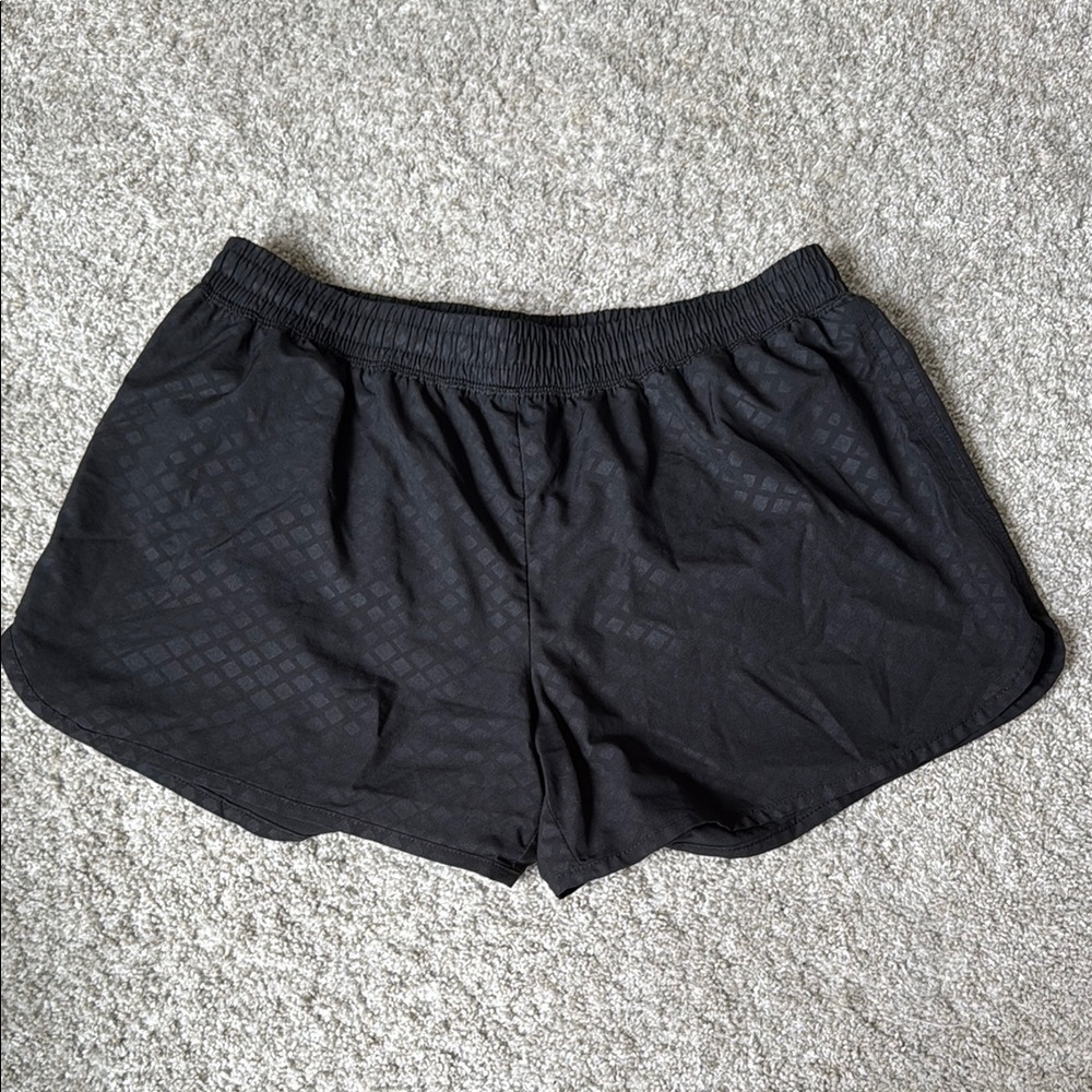 Champion Black Athletic Shorts Lightweight Moisture-Wicking